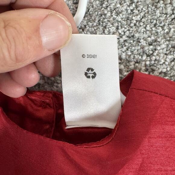 Disney Store Minnie Mouse Dress Sz 3 Snowflakes Stars Christmas Holiday Classic - Picture 7 of 16